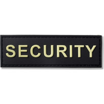 Σήμα PVC Survivors Security 3D 8x3cm Black/Glue 0000-2