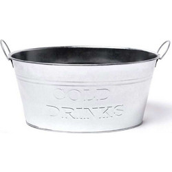 Παγοδοχείο Zinc CO07534000 39x30x18,7cm 14lt Silver Comas Μέταλλο