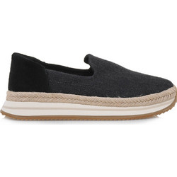 TOMS LOAFERS S175W7222170 - ΑΝΘΡΑΚΙ 10020725-Black_BLK TWO TONE/SUE WM JOCELY SNEAK