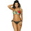 Marko Bikini Set Strapless με Ενίσχυση Floral Καφέ Πολύχρωμο M-482-116528