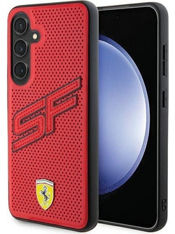 Ferrari Big SF Perforated Back Cover Red (Samsung Galaxy S24)