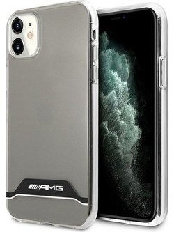 Mercedes Electroplate Black+ampWhite - θήκη για Apple iPhone 11 - Διάφανο