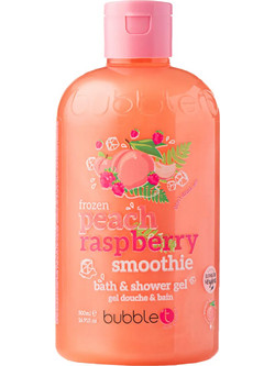 Bubble T Peach & Raspberry Smoothie Αφρόλουτρο σε Gel 500ml