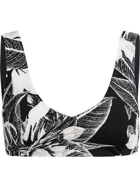 4F Bikini Top Μπουστάκι Floral Μαύρο 4FSS23UBKTF024-90A