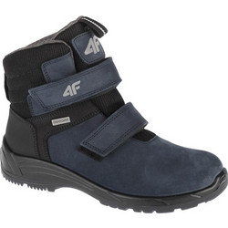 4F Trek Παιδικά Μποτάκια Χιονιού Navy Μπλε με Σκρατς HJZ21-JOBMW252-31S