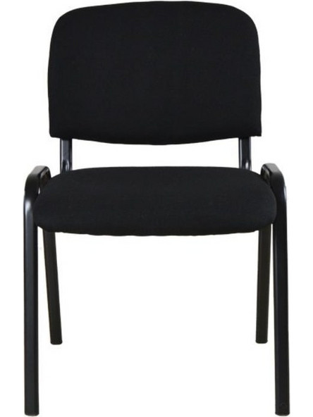Καρέκλα επισκέπτη Nextdeco μαύρη Υ81,5x58x54,5εκ