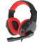 Genesis Argon 100 Gaming Headset Over Ear Black Red