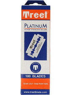 Treet Platinum Super Stainless Ανταλλακτικές Λεπίδες 100τμχ