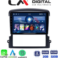 LM Digital ZN4303 Ηχοσύστημα Αυτοκινήτου με Οθόνη Αφής USB Bluetooth & GPS