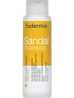 Evdermia Sandal Σαμπουάν κατά της Σμηγματορροϊκής Δερματίτιδας για Λιπαρά Μαλλιά 250ml