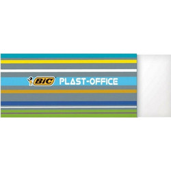 Γόμα Bic plats office λευκή