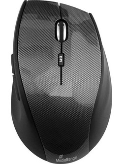 MediaRange MROS207 Ασύρματο Ποντίκι Black