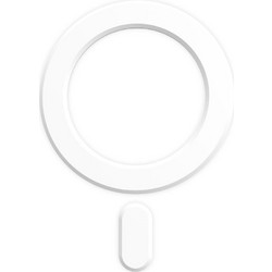Tech-Protect MagMat MagSafe Universal Magnetic Ring - Αυτοκόλλητος Μαγνητικός Δακτύλιος MagSafe - White (9490713934616)