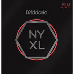 D'Addario NYXL Σετ 6 Χορδές Ηλεκτρικής Κιθάρας Nickel Plated Steel 10-52" Mixed Tension