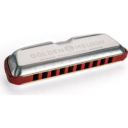 HOHNER Golden Melody Progressive D Φυσαρμόνικα Ρε Ματζόρε