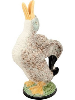 Kανάτα Πάπια Duck Kεραμική Bordallo Pinheiro (15x39 cm)