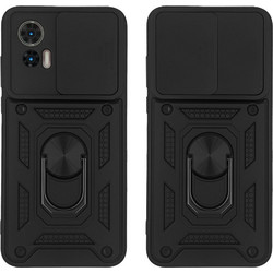 ΘΗΚΗ RING ARMOR CAMPRO SONIQUE ΓΙΑ MOTOROLA EDGE 30 NEO 5G ΜΑΥΡΟ