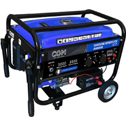 Γεννήτρια Μονοφασική Βενζίνης CGM 3000SE - 3.9KVA - (Με Μίζα + AVR)