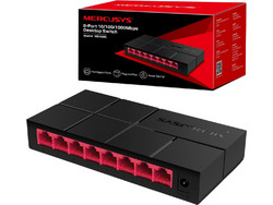 Mercusys MS108G Unmanaged L2 Switch με 8 Θύρες Ethernet 1000Mbps
