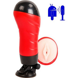 Crazy Bull Pussy Voice Pocket Pussy & Sleeve Αυνανιστήρι με Δόνηση