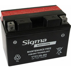 Sigma Μπαταρία Μοτοσυκλέτας YTZ12S-BS 210A 11Ah