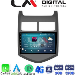 LM Digital ZR8107 Ηχοσύστημα Αυτοκινήτου με Οθόνη Αφής USB Bluetooth & GPS