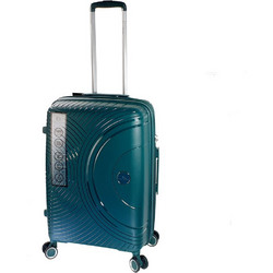 Bartuggi 724-808.60 Βαλίτσα Μεσαία 66x45x26cm με 4 Ρόδες Πράσινη