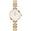 Daniel Wellington Elan Lumine Γυναικείο Ρολόι με Χρυσό Μεταλλικό Μπρασελέ DW00100715