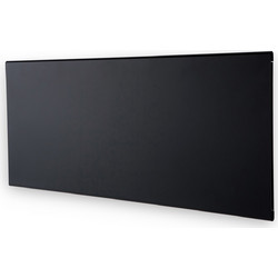 Adax Neo H 06 KWT Pearl Black Θερμοπομπός Τοίχου 600W με Θερμοστάτη και WiFi