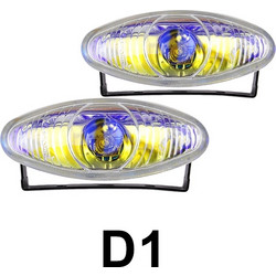 Autoline Προβολάκια Ζευγάρι H3 12V - D1