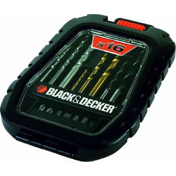 BLACK & DECKER SET ΜΕ ΕΞΑΡΤΗΜΑΤΑ 16 ΤΕΜ. (A7186)