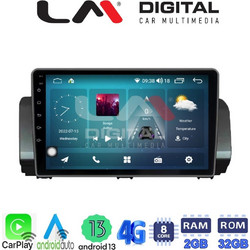 LM Digital ZR8777 Ηχοσύστημα Αυτοκινήτου με Οθόνη Αφής USB Bluetooth & GPS