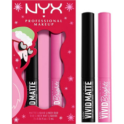 Nyx Xmas Matte Liquid Liner Duo Eyeliners