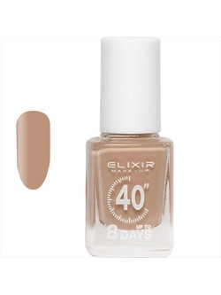 Elixir Up To 8 Days 071 Camel Gloss Βερνίκι Νυχιών Μακράς Διαρκείας 13ml