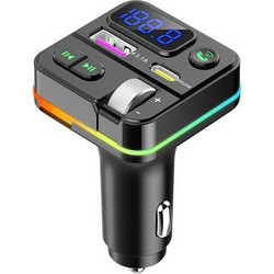Allisong Q27 FM Transmitter Αυτοκινήτου με USB-Bluetooth