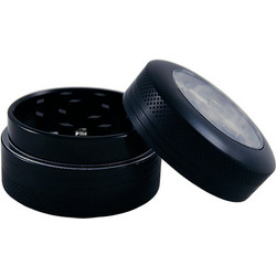 Τρίφτης Καπνού Μεταλλικός 40mm 2 Θέσεων Clear Top Μέταλλο
