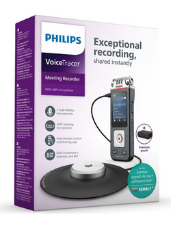 Philips DVT 8115 Καταγραφικό Ήχου 32GB με Κάρτα Μνήμης
