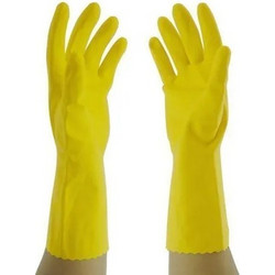Household latex gloves size s