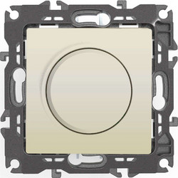 Διακόπτης Τοίχου Dimmer Χωνευτός Prime 1000115002 TRIAC 800VA 250VAC Ivory Aca