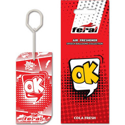 Αρωματικό Αυτοκινήτου Κρεμαστό Feral Speech Collection OK - Feral