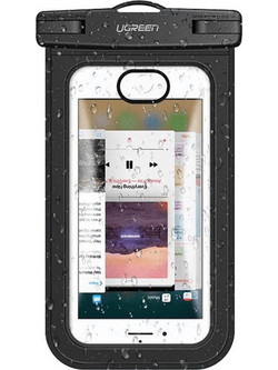 Ugreen Waterproof Pouch έως 6.7" (Μαύρο) (6957303859191)