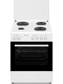 Philco PE6041W Κουζίνα Ηλεκτρική 60lt με Εμαγιέ Εστίες 59.8cm