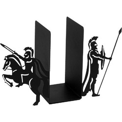 Βιβλιοστάτης 493RMC1123 40x14x22cm Black Aberto Design Μέταλλο