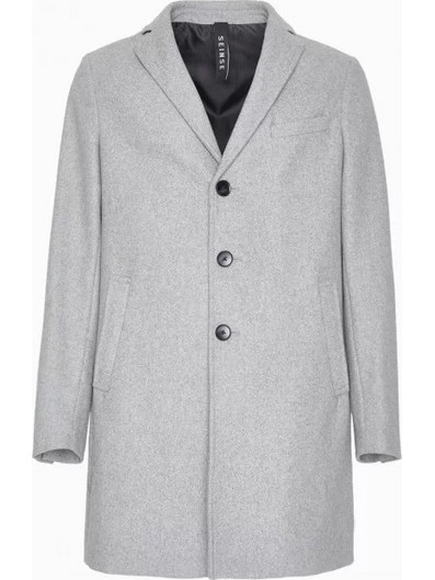 Ανδρικό Παλτό Seinse CP52SS Cappotto Γκρι