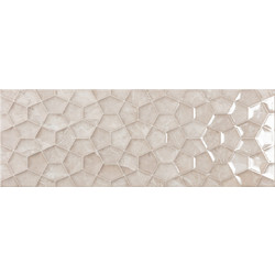 Πλακάκι Μπάνιου KARAG Ariana Stone RLV 25x70 Κεραμικό Γυαλιστερό Ανάγλυφο