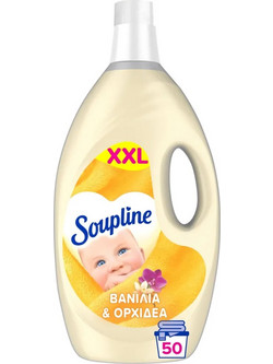 Soupline Μαλακτικό Βανίλια 4lt 50Μεζούρες