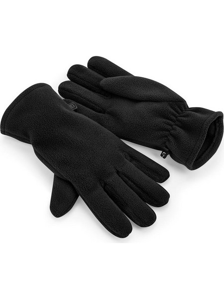 Γάντια Fleece B298R Beechfield Recycled Black Black