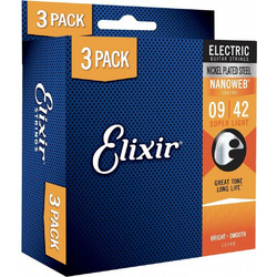 Elixir 16540 Χορδές Ηλεκτρικής Κιθάρας 9-42 Σετ