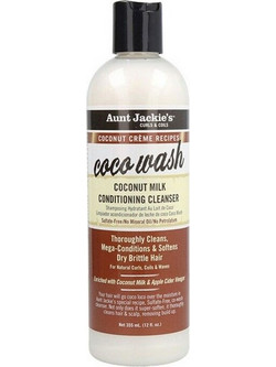 Aunt Jackie's Coco Wash Milk Conditioner για Επανόρθωση 355ml