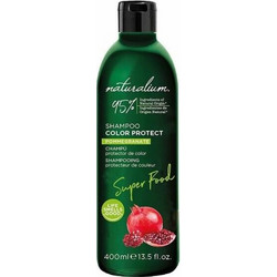 Naturalium Color Protect Super Food Pomegranate Φυτικό Σαμπουάν για Προστασία Χρώματος για Βαμμένα Μαλλιά 400ml